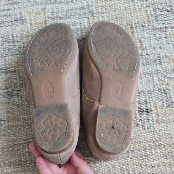 b.o.c. Women's Taupe Lace-Up Flats - Picture 4 of 4